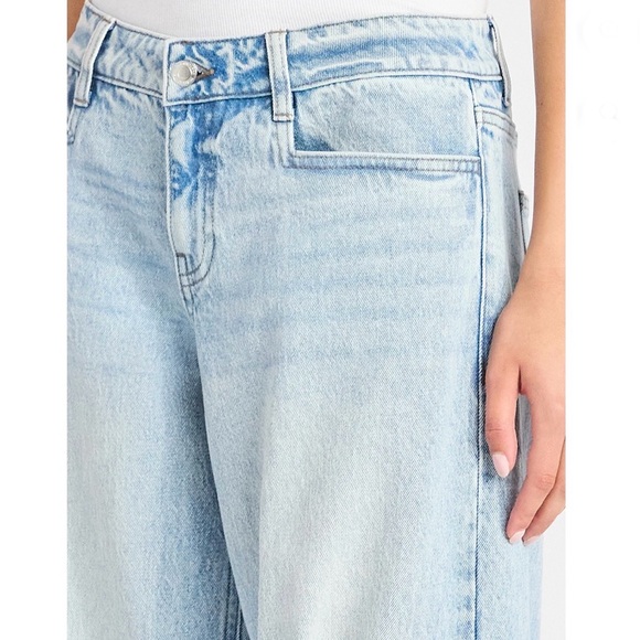 Distressed Denim Wide Leg Jeans Pants 2-Pack Size 12 - Picture 7 of 8